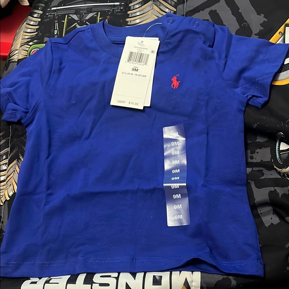 Ralph Lauren Kids Blue T-Shirt